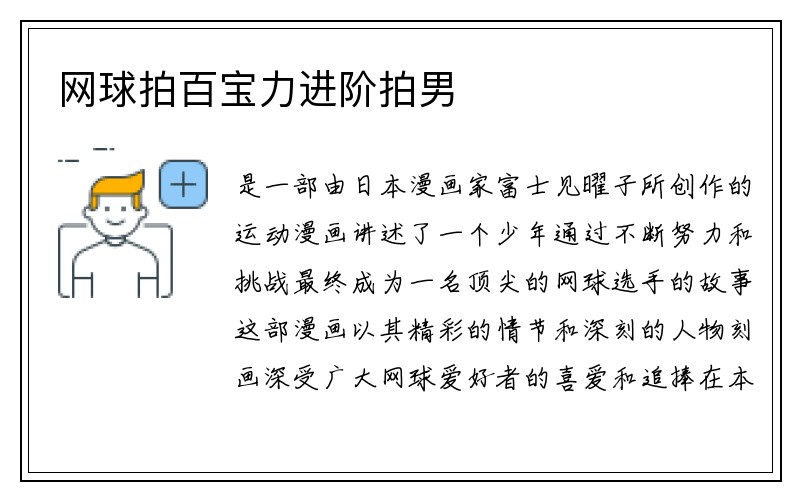 网球拍百宝力进阶拍男